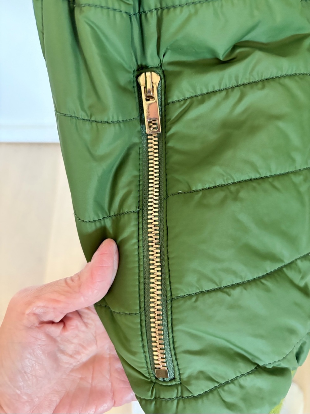 AV Nation 5-Stripe Green Jacket (Sz Small)🏂 - Picture 7 of 8